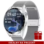 Smartwatch - Pacific 42-02 Srebrny - miniaturka - grafika 1