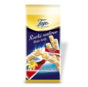 Ciastka - Rurki waflowe waniliowe TAGO 150G - miniaturka - grafika 1