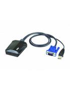 Huby USB - KVM ATEN Adapter konsoli Laptop USB Console ATEN CV211 CV211-AT 4719264644788 - miniaturka - grafika 1