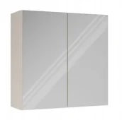 Szafki łazienkowe - Kaszmirowa lustrzana szafka podwójna A9-M13 - miniaturka - grafika 1