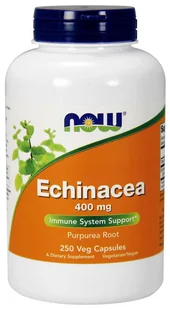 Now Foods NOW Echinacea 400mg 250vegcaps - Witaminy i minerały - miniaturka - grafika 2