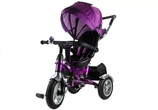 LeanToys PRO500 Fioletowy - Rowerki trójkołowe - miniaturka - grafika 1