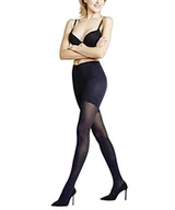 Rajstopy - FALKE Kobiety Rajstopy Cellulite Control 50 DEN W TI Półprzezroczyste 50 Den przeciw cellulitowi 1 Para, Niebieski (Marine 6179), S - miniaturka - grafika 1