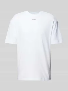 T-shirt o kroju oversized z nadrukiem z logo - Koszulki męskie - miniaturka - grafika 1