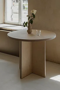 OTOTO.26 Okrągły stół ze sklejki. - Stoły - miniaturka - grafika 1