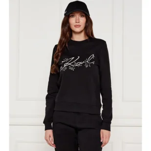 Karl Lagerfeld Bluza Orchid Regular Fit - Bluzy damskie - miniaturka - grafika 1