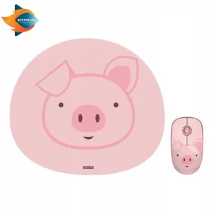 Frahs Piggy Bluetooth Ultracicha + Podkładka eNitro - Myszki - miniaturka - grafika 1