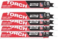 Brzeszczoty - MILWAUKEE SAW BLADE S TCT TORCH NITRUS 150mm/8T /5pcs. - miniaturka - grafika 1