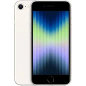 Telefony komórkowe - Apple iPhone SE 2022 5G 3GB/64GB Dual Sim Biały - miniaturka - grafika 1