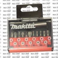 Akcesoria do elektronarzędzi - MAKITA ZESTAW KOŃCÓWEK WKRĘTAKOWYCH + TULEJKA (12szt)$ (D-31083) - miniaturka - grafika 1