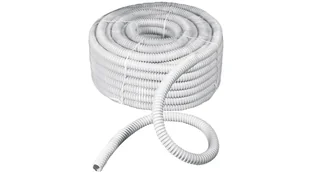elettrocanali Rura spiralna wysokoelastyczna szara PVC fi40 ECGFE40 /30m/ - Rury - miniaturka - grafika 1