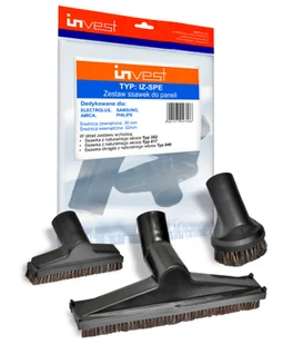 Zestaw ssawek naturalnym włosiem do paneli do odkurzacza Electrolux, Amica, Samsung, Philips typ IZ-SPE - Akcesoria do odkurzaczy - miniaturka - grafika 1
