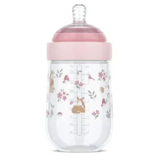 Mepal Butelka ze smoczkiem Mio Fairy Garden 108061565406 240 ml - Butelki dla niemowląt - miniaturka - grafika 1