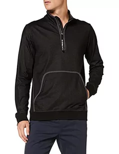 G-STAR RAW Tweeter T Ls bluza męska z zamkiem błyskawicznym, Czarny (Dk Black C790-6484), XS - Bluzy męskie - miniaturka - grafika 1