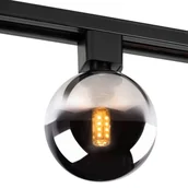 Lampy sufitowe - Reflektor do systemu szynowego TYCHO 09959/30/65 Lucide czarny przydymiony - miniaturka - grafika 1