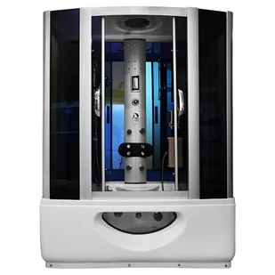 Prostokątna kabino wanna z hydromasażem + sauna 145x85 cm MO-09944AS-145 ✖️AUTORYZOWANY DYSTRYBUTOR✖️ - Kabiny z hydromasażem - miniaturka - grafika 1