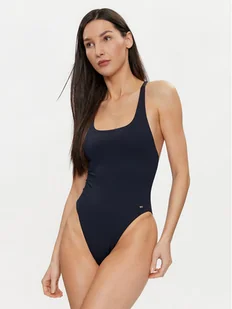 Tommy Hilfiger Strój kąpielowy UW0UW05299 Granatowy - Stroje kąpielowe - miniaturka - grafika 1