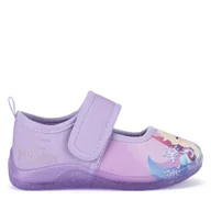 Buty dla dziewczynek - Kapcie Frozen AW24-230DFR Fioletowy - miniaturka - grafika 1