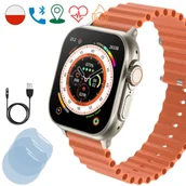 Smartwatch - Rubicon Alex Pomarańczowy - miniaturka - grafika 1