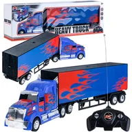 Zabawki zdalnie sterowane - Duży TIR z naczepą na pilota Ciężarówka RC0412 - miniaturka - grafika 1