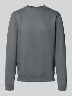 Bluza z okrągłym dekoltem i logo - Bluzy męskie - miniaturka - grafika 1