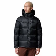Kurtki męskie - Męska kurtka puchowa Columbia Cloudview Down Hooded Jacket black - S - miniaturka - grafika 1