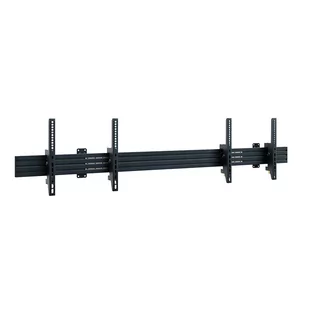 Hagor comPROnents® Menuboard uchwyt ścienny dla 2 wyświetlaczy 46-65" w układzie poziomym | maks. VESA 600x400 - Uchwyty do monitorów - miniaturka - grafika 1