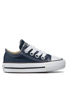 Converse Trampki Inf C/T A/S Ox 7J237C Granatowy - Buty dla chłopców - miniaturka - grafika 1