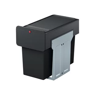 Kosz na śmieci HAILO EcoLine Design L 2x14l czarny - Kosze na śmieci - miniaturka - grafika 1