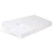 Prześcieradła dla dzieci - Prześcieradło 90x180 BAMBOO PAN MATERAC YOUNG białe - miniaturka - grafika 1