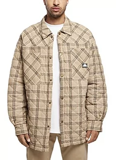 Kurtki męskie - SOUTHPOLE Męska kurtka flanelowa Quilted Shirt Jacket - grafika 1