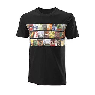 Koszulki męskie - Wilson T-shirt męski PHOTO CTN czarny czarny L WRA798501LG - grafika 1