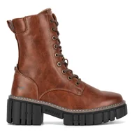 Botki damskie - Trzewiki Mustang 1447-506 - miniaturka - grafika 1