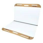 Tablice i flipcharty - Flipchart przenośny samoprzylepny, 50 arkuszy, 70 x 42 cm - miniaturka - grafika 1