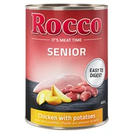 Mokra karma dla psów - Rocco Senior, 6 x 400 g - Kurczak z ziemniakami - miniaturka - grafika 1