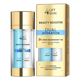 Beauty Booster Dual Hydration 2% Kwas Hialuronowy B5 serum + krem nawilżający SPF30+ 2x15ml - Serum do twarzy - miniaturka - grafika 1