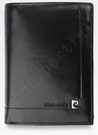 Portfele - Pierre Cardin, Portfel skórzany męski, YS507.1 330, czarny, ochrona RFID - miniaturka - grafika 1