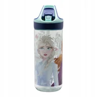 Bidony dla dzieci - KRAINA LODU FROZEN BIDON NA WODĘ BUTELKA Z TRITANU NA ROWER WIOSNA 620 ML - miniaturka - grafika 1