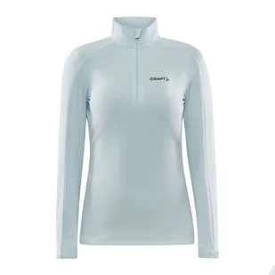 Damska Bluza CRAFT CORE GAIN MIDLAYER W 1909497-326000 – Zielony - Bluzy sportowe damskie - miniaturka - grafika 1