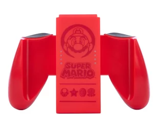PowerA SWITCH, Uchwyt do JOY-CON Grip Super Mario Red - Akcesoria do Nintendo - miniaturka - grafika 1