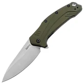 Noże - Nóż składany Kershaw Link Magnacut Stonewashed Olive - miniaturka - grafika 1