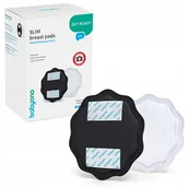 Akcesoria do karmienia - BABYONO GET READY WKŁADKI LAKTACYJNE SLIM CZARNE 24 SZT. ULTRA THIN CHŁONNE - miniaturka - grafika 1