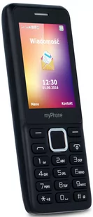 myPhone 6310 Dual Sim Czarny - Telefony komórkowe - miniaturka - grafika 1