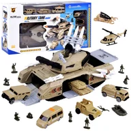 Samochody i pojazdy dla dzieci - Czołg Kontener Pojazdy samochody żołnierzyk ZA4439 - miniaturka - grafika 1