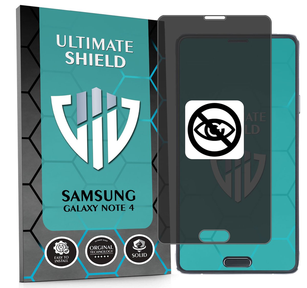 NAJLEPSZA FOLIA 5D ANTYSZPIEGOWSKA DO SAMSUNG GALAXY NOTE 4 HYDROŻELOWA