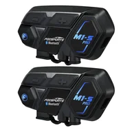 Interkomy - Interkom motocyklowy Fodsports M1-S Pro dwupak (czarny) - miniaturka - grafika 1