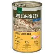 Mokra karma dla kotów - REAL NATURE WILDERNESS Adult Pure Chicken 24x400 g - miniaturka - grafika 1