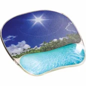Podkładki pod mysz - Podkładka pod mysz i nadgarstek żelowa FELLOWES piaszczysta plaża 9179301 - miniaturka - grafika 1