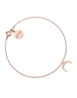 Bransoletki - Bransoletka z księżycem z różowego złota - miniaturka - grafika 1