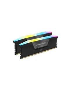 Corsair DDR5 - 64GB - 5200 - CL - 40 - Dual Kit, (Kolor: CZARNY, CMH64GX5M2B5200C40, Vengeance RGB, for AMD) - Pamięci RAM - miniaturka - grafika 1